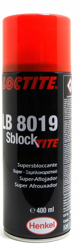 Loctite LB 8019 odrdzewiacz penetrator