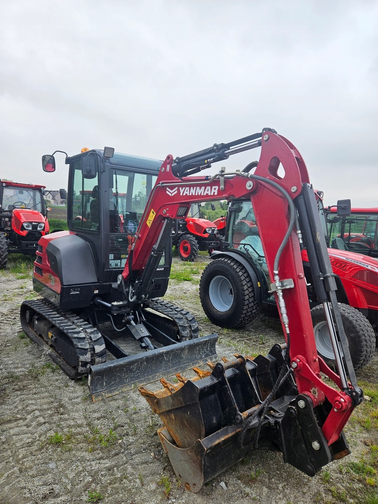 Minikoparka Yanmar SV26 Classic+ z zestawem łyżek - 13728391747 ...