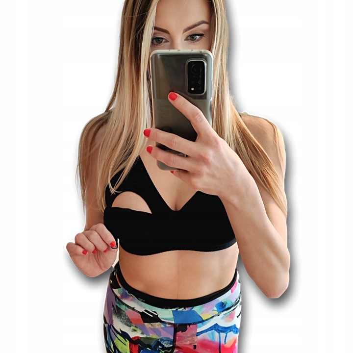 BIUSTONOSZ DO KARMIENIA stanik ciążowy miękki pełny czarny 80D