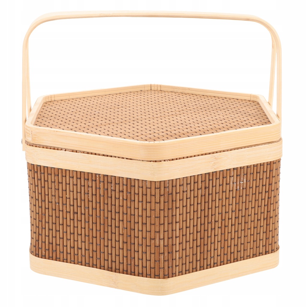 PICNIC BASKET WITH LID GIFT VEGETABLE