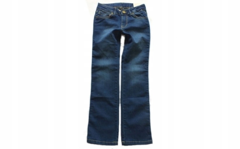 49085SK ZARA GIRLS SPODNIE JEANS FIT BLUE 104 CM