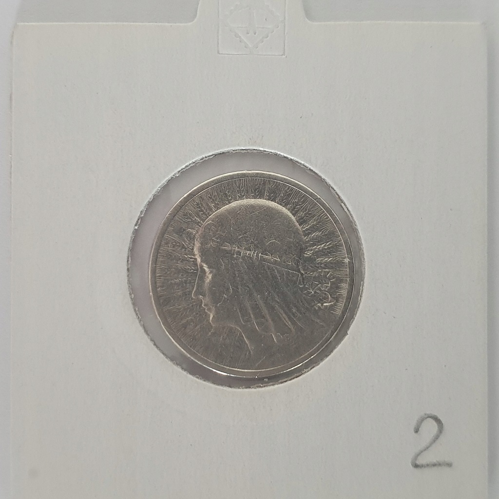 Moneta 2 zł Głowa Kobiety 1933