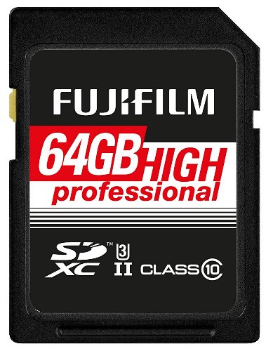 FUJIFILM SDXC 64GB High Professional UHS-II 285MB