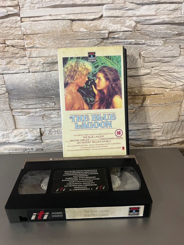 Błękitna Laguna VHS Brooke Shields