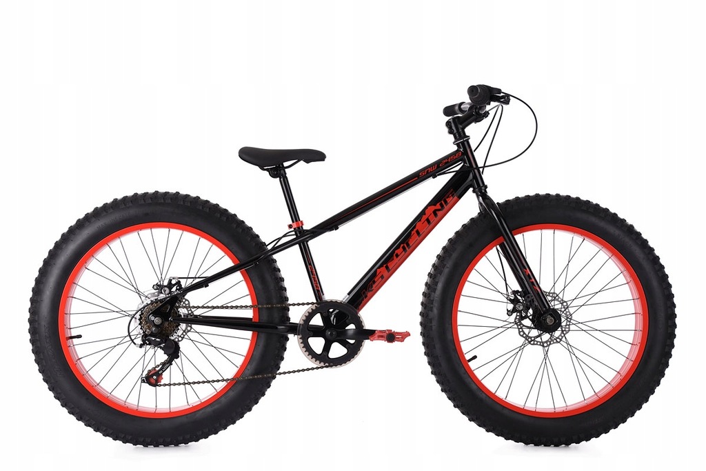 NIEMIECKI ROWER GÓRSKI MTB FATBIKE SNW TARCZE 24