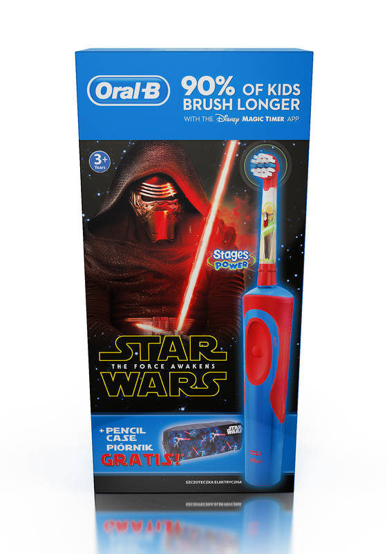 SZCZOTECZKA ROTACYJNA ORAL-B D12 KIDS STAR WARS