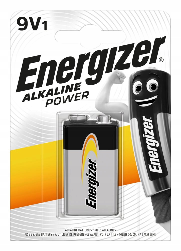 Купить 1 х 9 В 6LR61 блистер с аккумулятором Energizer 1 шт.: отзывы, фото, характеристики в интерне-магазине Aredi.ru