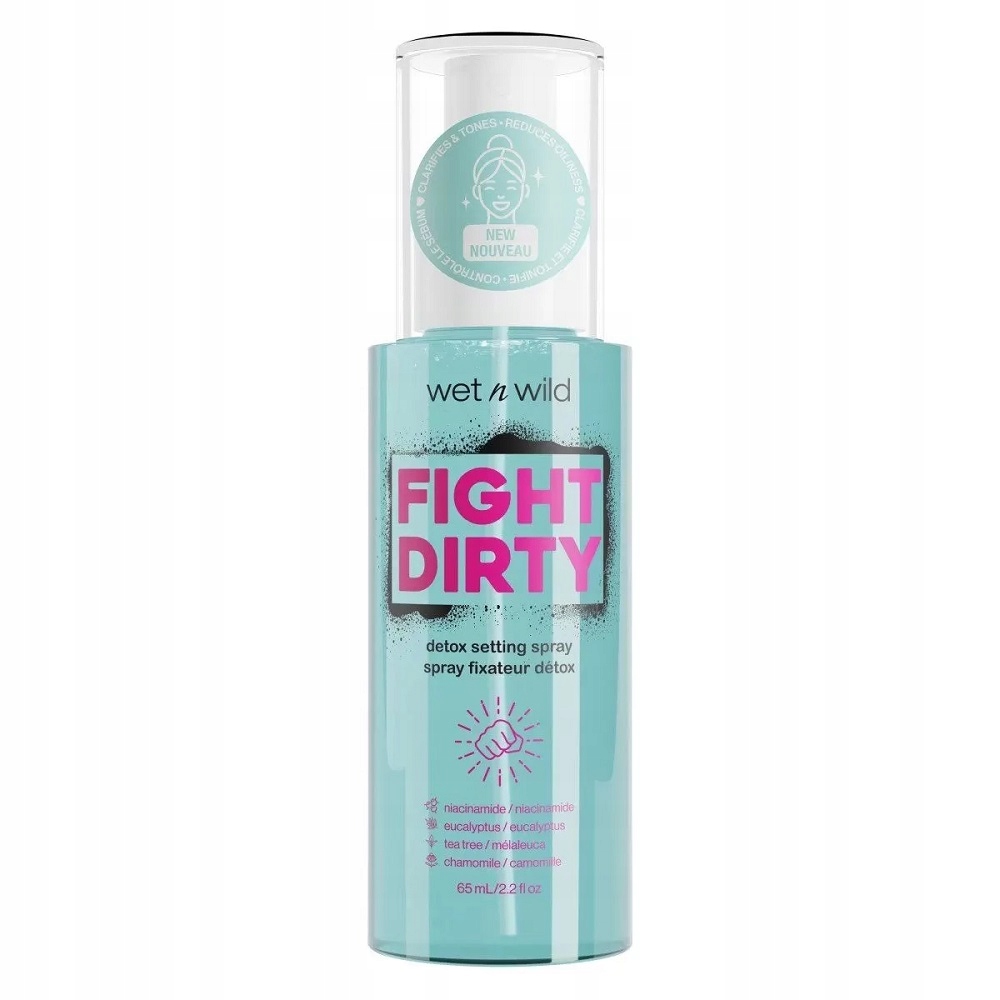 Fight Dirty Detox Setting Spray detoksykujący spray utrwalający makijaż 65m