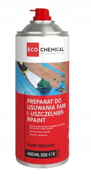 PREPARAT ŚRODEK DO USUWANIA FARB LAKIERÓW USZCZELNIEŃ RPAINT W SPRAYU 400ml