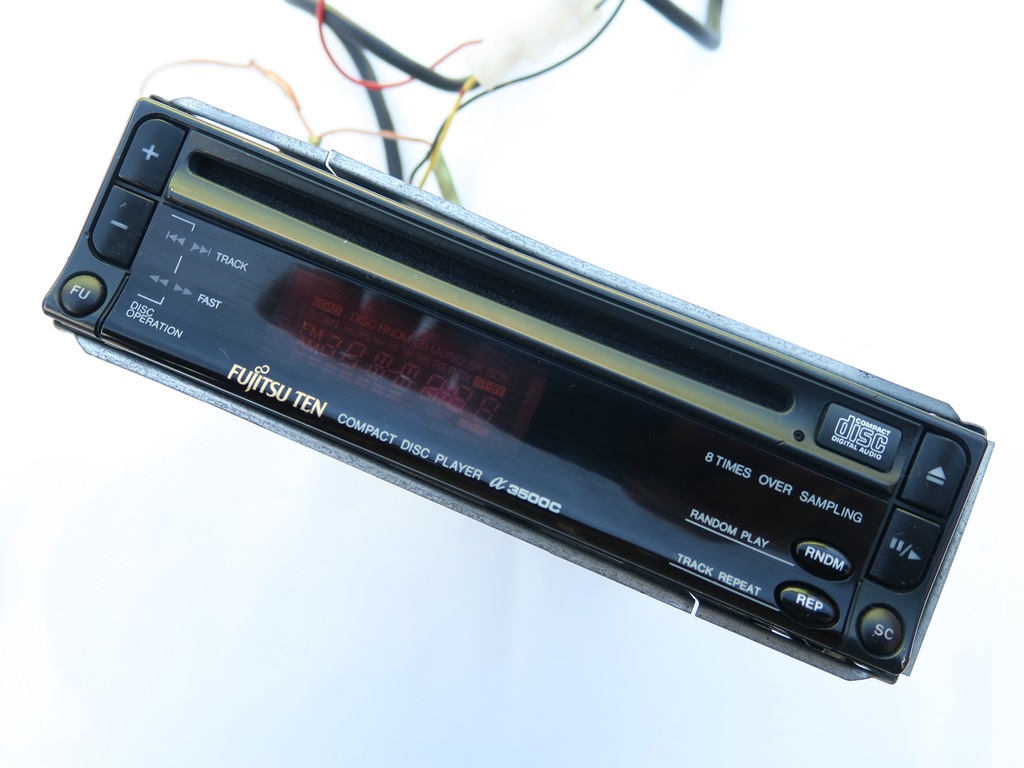 RADIO CD FUJITSU TEN 3500C HONDA NISSAN PORSCHE