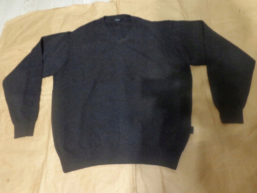 HUGO BOSS SWETER PULOWER 100% WEŁNY LARGE-XLARGE