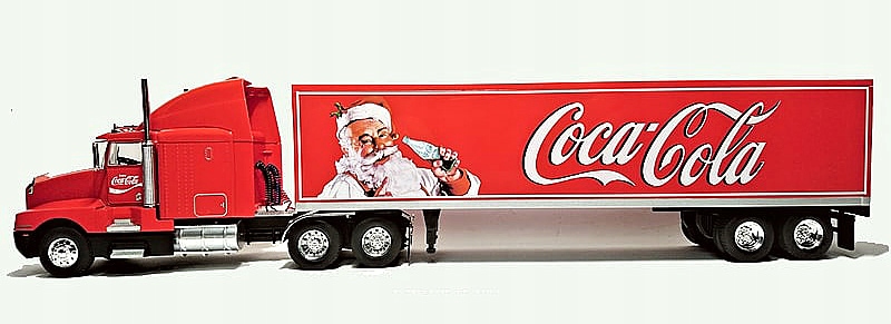 KENWORTH T600 Coca - Cola truck USA '86 1/43 NOWY