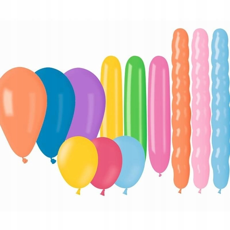 Balony do Modelowania, zestaw HIT 25 Balonów