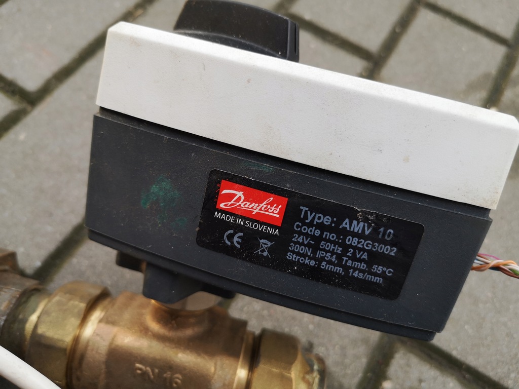 DANFOSS AMV 20 AMV 10 Siłowniki Elektryczne - 8022121270 - oficjalne ...