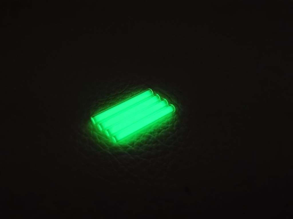 Tryt 3x22,5mm pałeczki z trytem zielony 1 szt