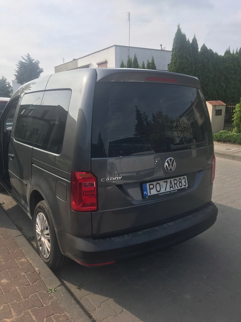 CESJA VW CADDY 4 TRENDLINE 2.0 TDI, 2016 POZNAŃ