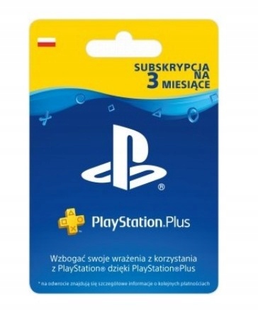 Subskrypcja PlayStation Plus na 3 miesiące