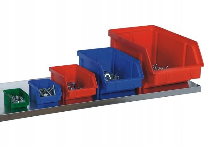 Skrzynka magazynowa Rozmiar "3" Czerwona
