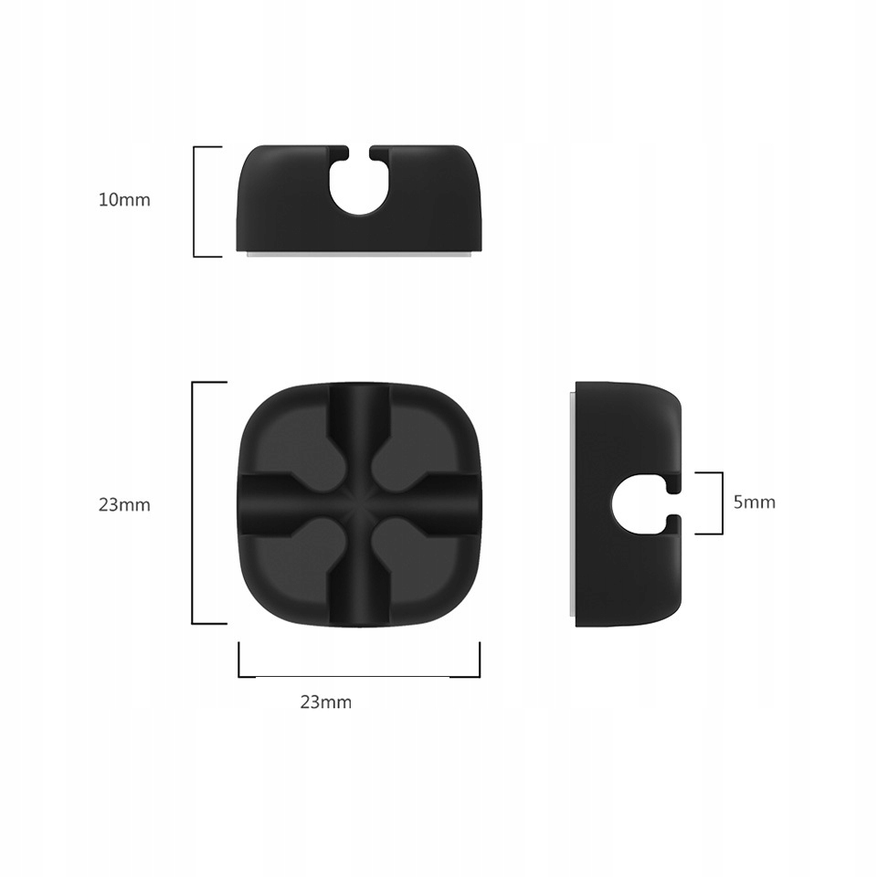 Купить CLIP CABLE ORGANIZER 4 угла NTONPOWER: отзывы, фото, характеристики в интерне-магазине Aredi.ru