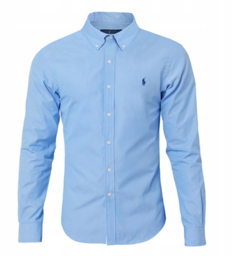 Koszula Męska POLO Ralph Lauren SLIM FIT Blue XL