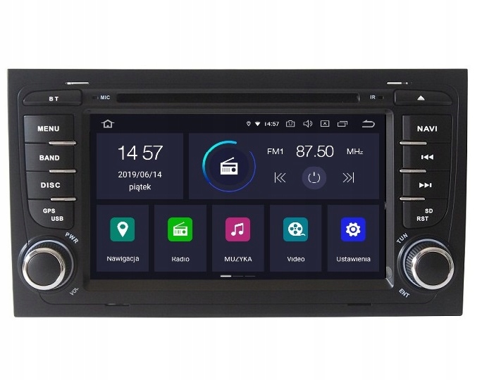 NAWIGACJA RADIO AUDI A4 B6 B7 ANDROID DSP FV z PL