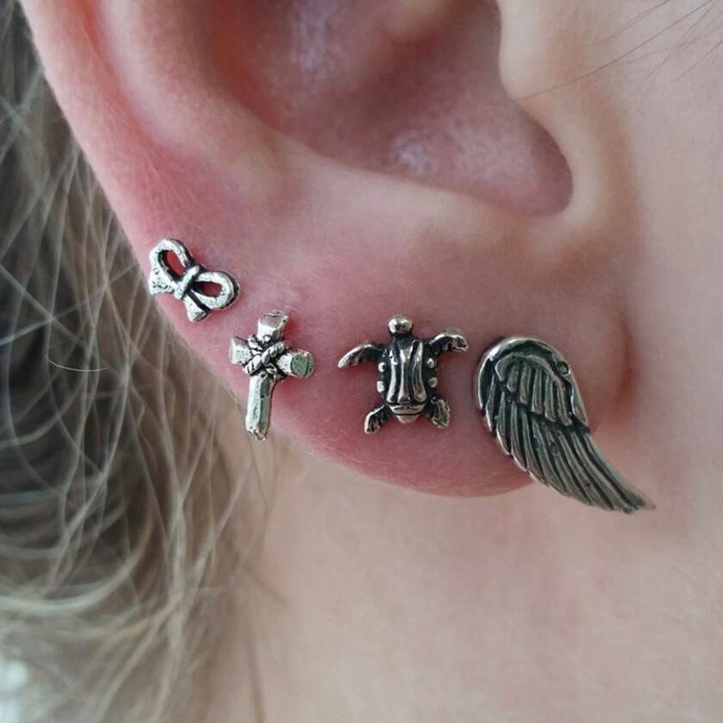 piercings earnings for women ear cuff cross s