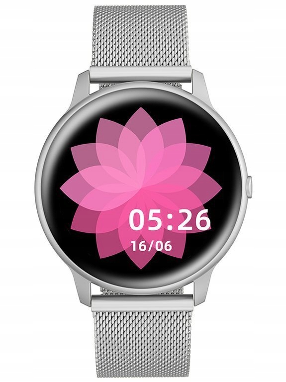 SMARTWATCH Gino Rossi SW015-3 silver (zg326c)