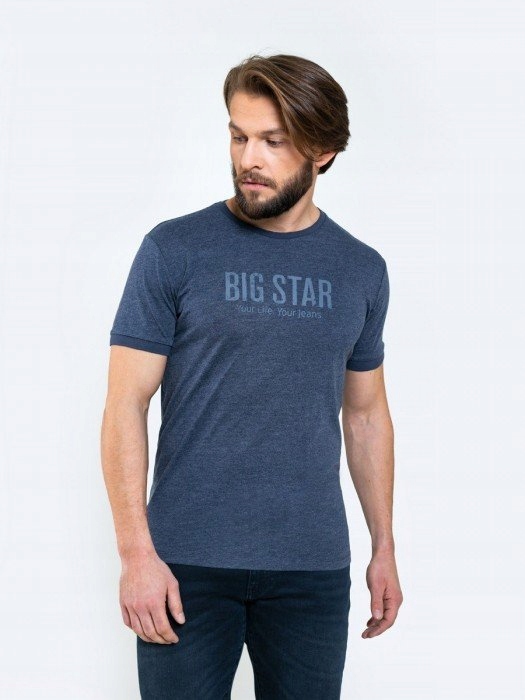 BIG STAR T-SHIRT MĘSKI Z NAPISEM MAT 404 XL