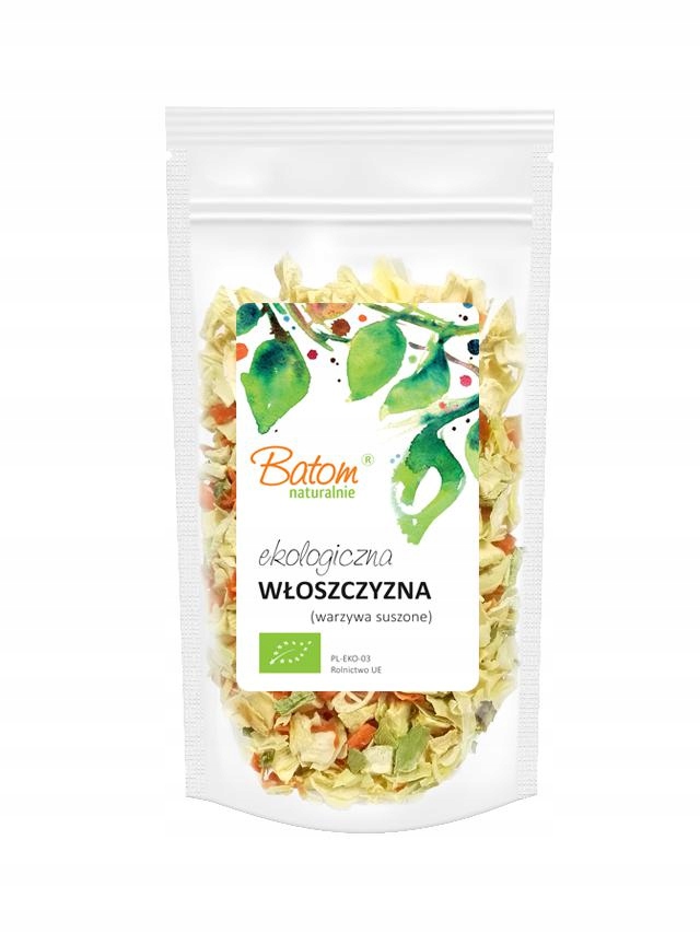 Włoszczyzna Warzywa Suszone BIO Batom 75g