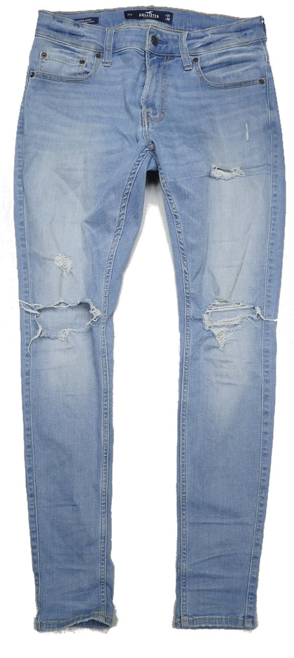 Hollister spodnie jeans stretch super skinny 31x32