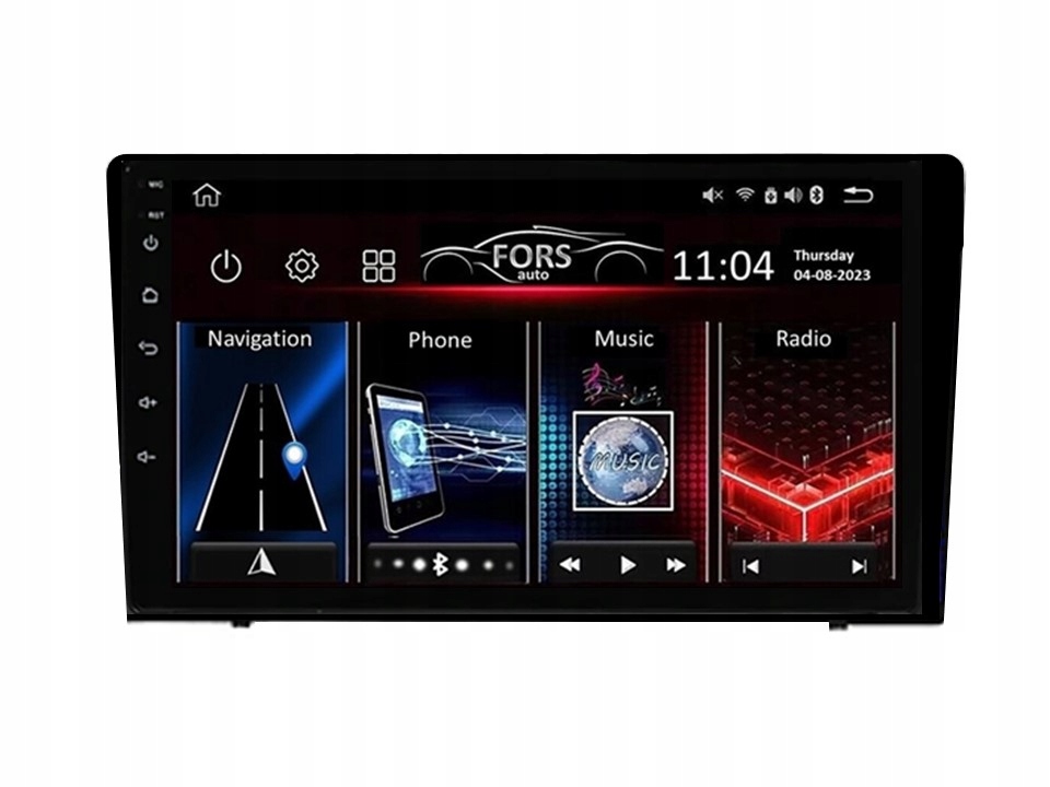Radio Android FS-Max4 Volvo S80 2009-2011 4/32 CarPlay Android Auto 8-core