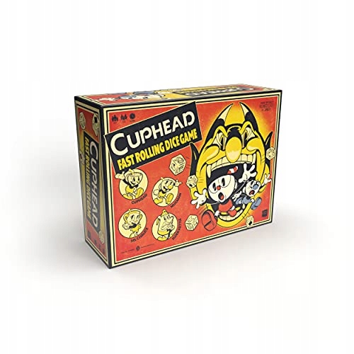Gra planszowa Cuphead Fast Rolling Dice Game
