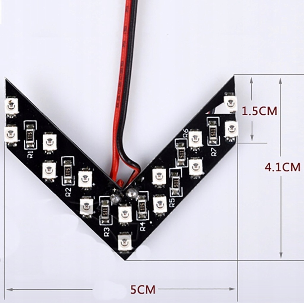 Купить СВЕТОДИОДНЫЙ СИГНАЛ ПОВОРОТА ПОД ЗЕРКАЛОМ СТРЕЛКА: отзывы, фото, характеристики в интерне-магазине Aredi.ru