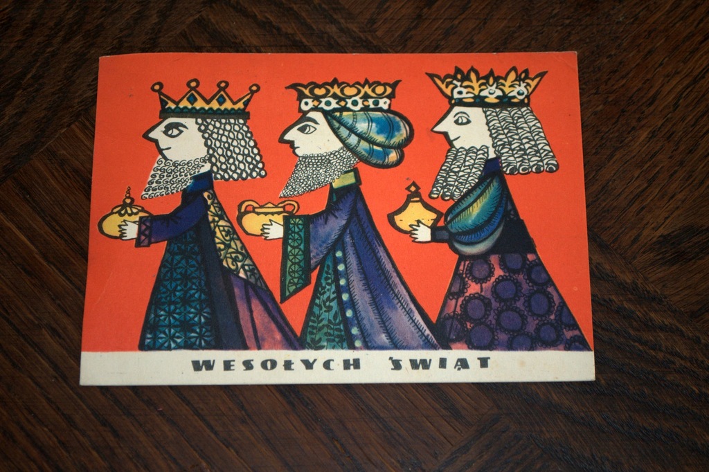 TRZEJ KRÓLOWIE GRAFIKA DANUTA IMIELSKA