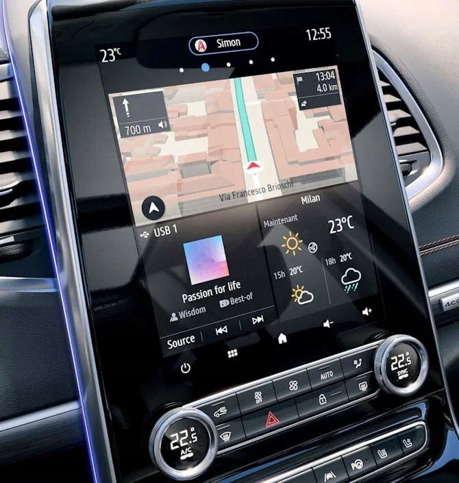 AKTUALIZACJA MAP RENAULT R-LINK 2 2025 MARZEC