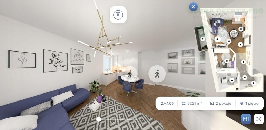 Mieszkanie, Gdańsk, Śródmieście, 42 m²