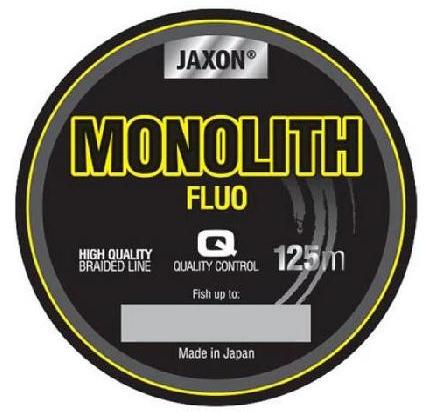 PLECIONKA JAXON MONOLITH FLUO 0,10 125m DO 8kg