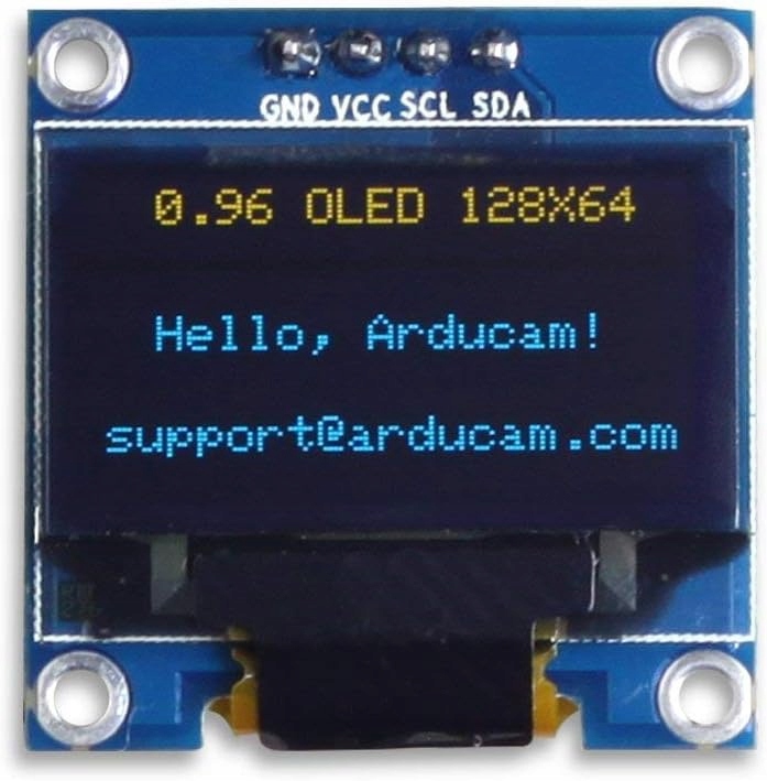 ARCELI 0.96 cala moduł OLED 128 x 64 sterownik