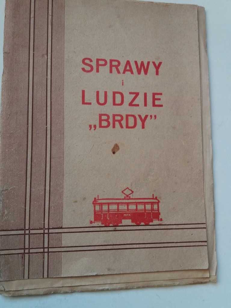 Bydgoszcz "Sprawy i ludzie "Brdy", broszura 1953