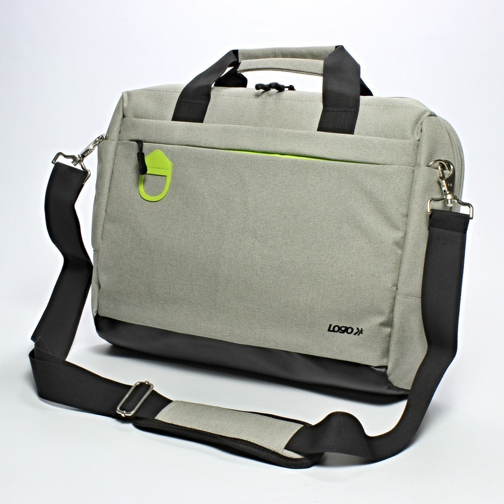 Torba na notebook 15,6", Graceful, szara, pol