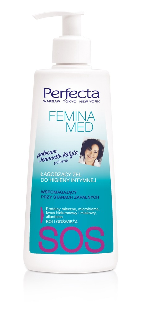 Perfecta Femina Med SOS Łagodzący Żel wspomagając