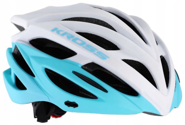 Kask rowerowy Kross Stormo L (58-61cm) biało-seled