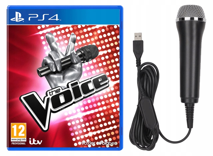 VOICE PS4 + NOWY MIKROFON PS4 KARAOKE - 7731022346 archiwum Allegro