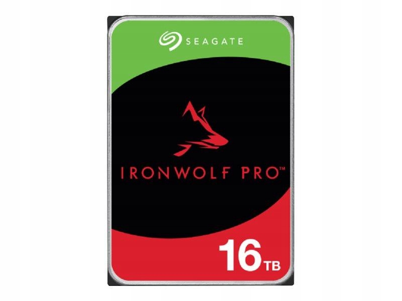 SEAGATE Ironwolf PRO Enterprise NAS HDD 16TB 7200rpm 6Gb/s SATA 256MB cache