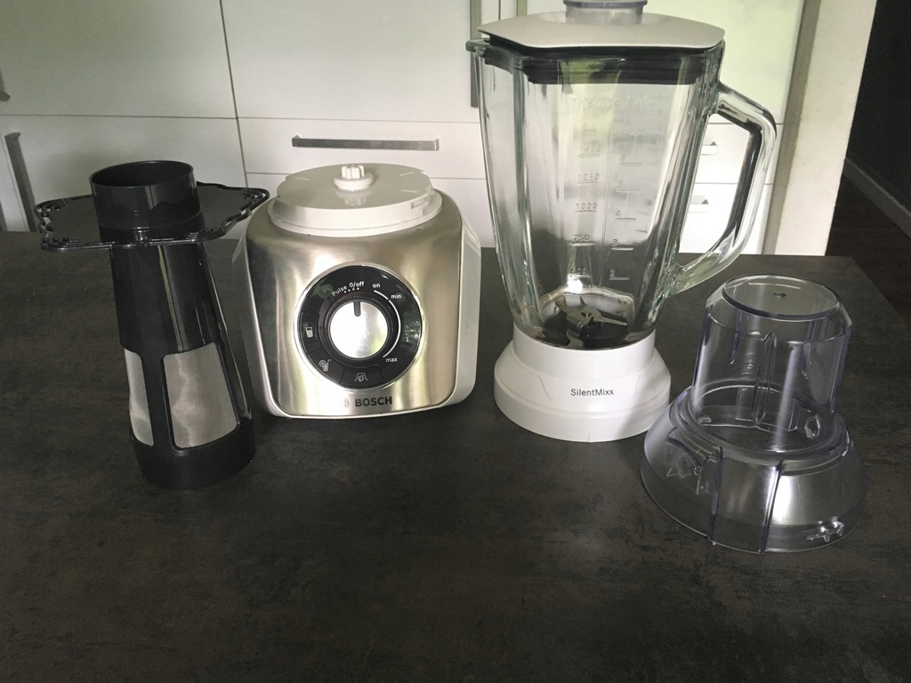 Blender kielichowy BOSCH MMB64G3MDE silent mixx 8162685303 oficjalne archiwum Allegro