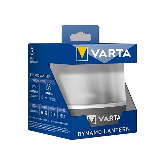 Lampa latarka turystyczna LED VARTA Dynamo Lantern L10R Akumulatorowa
