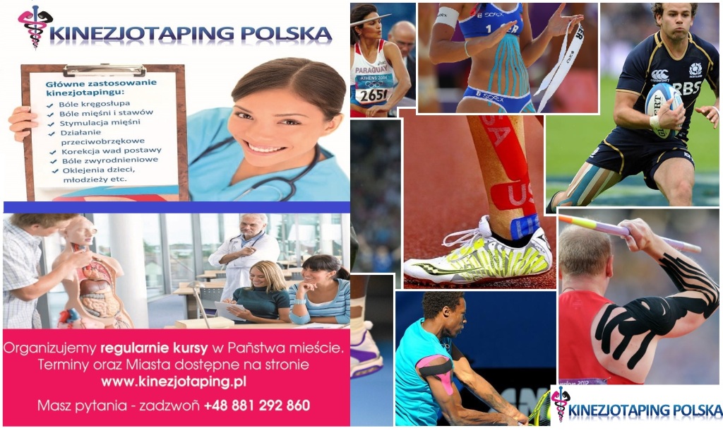 Kurs Kinezjotaping KT1 + KT2 cała polska