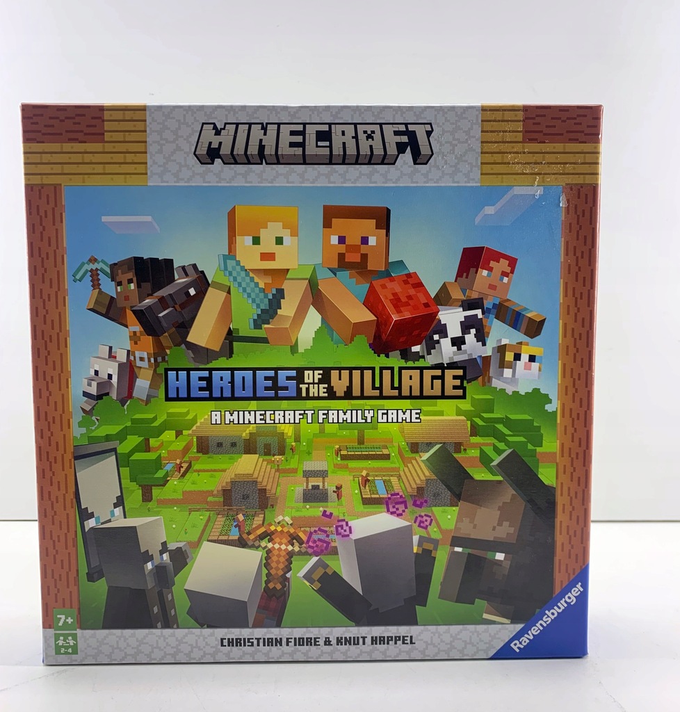 Gra planszowa Ravensburger Minecraft dla dzieci: Uratuj wioskę