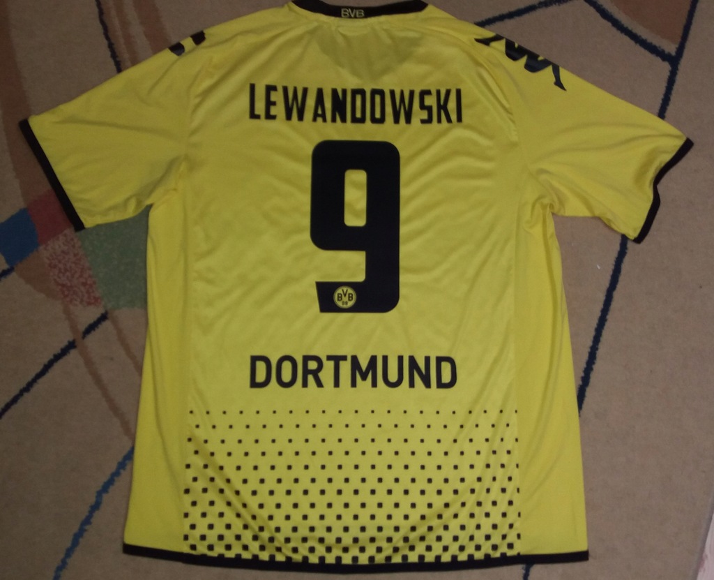 BORUSSIA Dortmund Kappa XL LEWANDOWSKI 2011/12