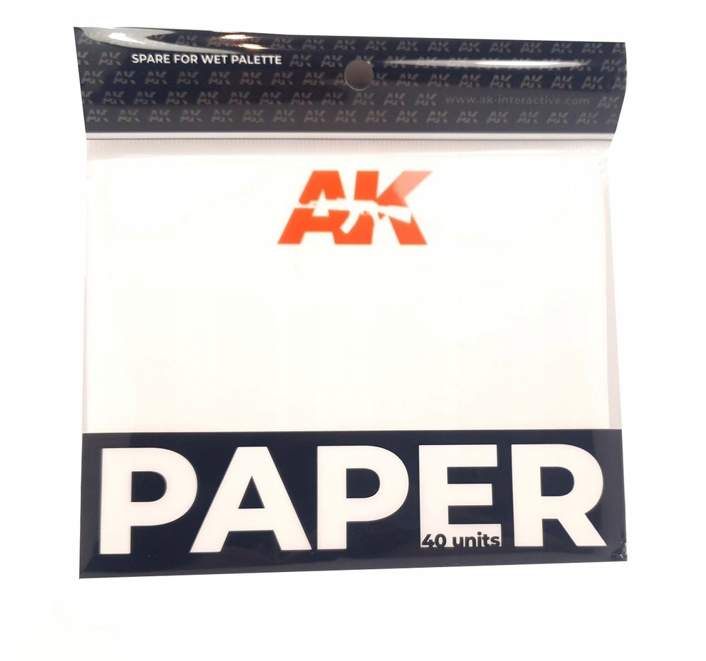 Papier 40 sztuk AK-Interactive AK8074 NEW